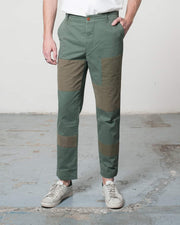 Overlord Upcycling Vintage | Green Rework Pants Chino