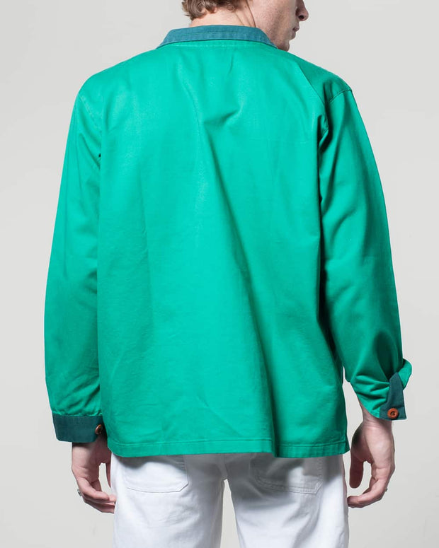 Overlord Upcycling Vintage | Green Rework Bandana Jacket