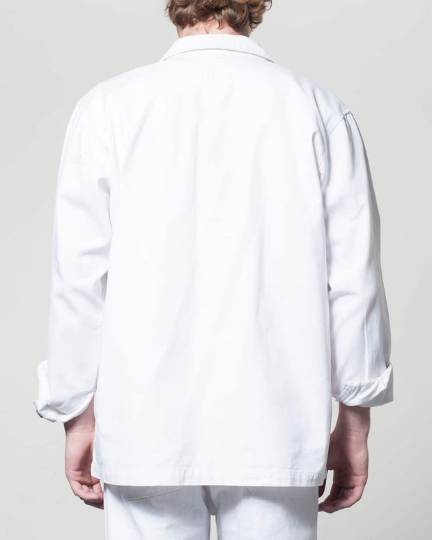 Overlord Upcycling Vintage | White Rework Bandana Jacket