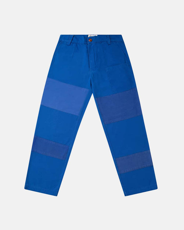Overlord Upcycling Vintage | Blue Rework Straight Pants