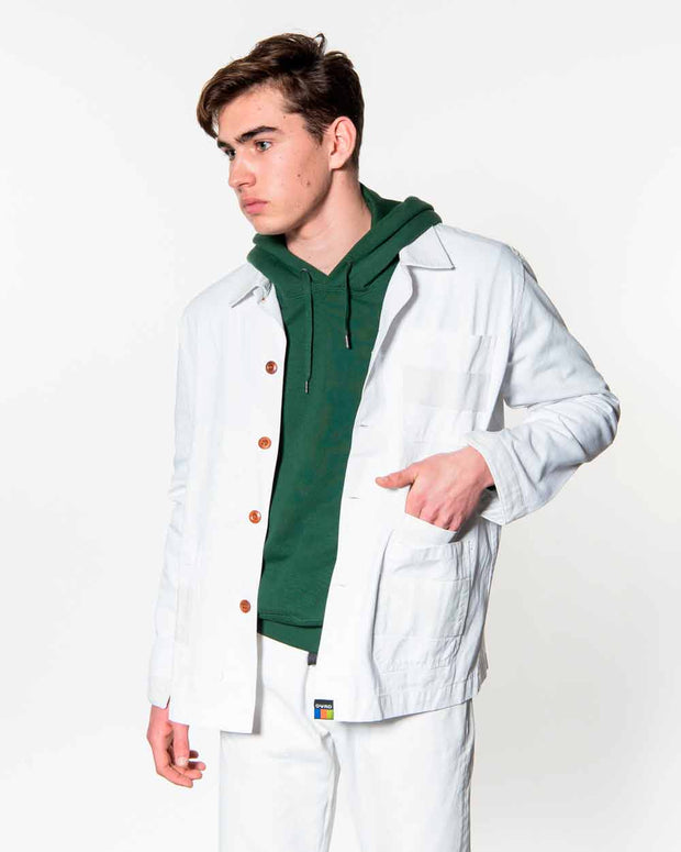 Overlord Upcycling Vintage | White Rework Jacket