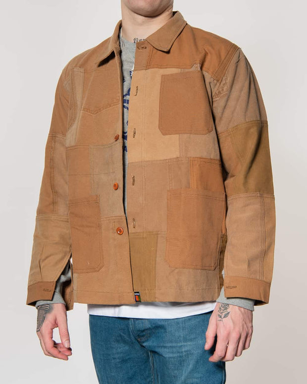 Overlord Upcycling Vintage | Camel Patchwork Jacket