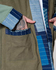 Overlord Upcycling Vintage | Noragi Military Patchwork sashiko bandanas
